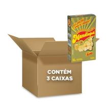 Mandiopã sabor Alho Zero Glúten contendo 3 caixas de 80g cada Mandiopã sabor Alho Zero Glúten contendo 3 caixas de 80g cada