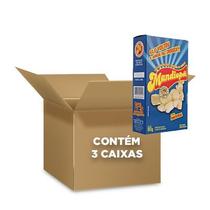 Mandiopã sabor Natural Zero Glúten contendo 3 caixas de 80g cada Mandiopã sabor Natural Zero Glúten contendo 3 caixas de 80g cada