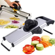 Mandolin Fatiador Cortador Ralador De Legumes E Verduras Todo De Inox Profissional Top