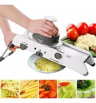 Mandolin Fatiador Cortador Ralador Legumes Profissional Inox