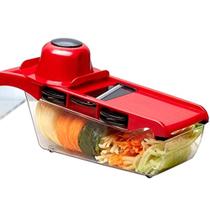 Mandoline Slicer Cortador Fatiador Frutas E Legumes 6 Em 1 Mandoline Slicer Cortador Fatiador Frutas E Legumes 6 Em 1