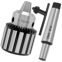 Mandril 5/8" (3 - 16mm) Com Chave + Haste Conica Cm3 B18