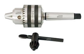 Mandril C/ Chave 3/4 Pesado 5 A 20mm + Haste Cone Morse 3