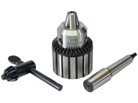 Mandril C/ Chave 3/4 Pesado P/ Torno+haste Cone Morse Cm 2