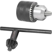 Mandril com Chave, 1,5 mm - 13 mm, 3/8" x 24 Fios, Leve, Vonder Mandril com Chave, 1,5 mm - 13 mm, 3/8" x 24 Fios, Leve, Vonder