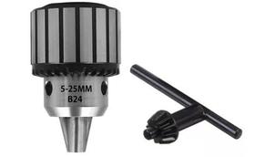 Mandril Cônico 1 Pol Com Chave 5mm - 25mm B24