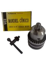 Mandril Cônico - 5/8'' - 16 Mm - B18 - Eda