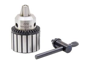 Mandril Cônico Com Chave 3/4 Pesado 5 A 20mm - Encaixe B22