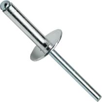 Mandril de aço com corpo de alumínio com flange grande Pop Rivets Fastenere Mandril de aço com corpo de alumínio com flange grande Pop Rivets Fastenere