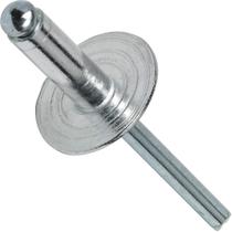 Mandril de aço com corpo de alumínio com flange grande Pop Rivets Fastenere Mandril de aço com corpo de alumínio com flange grande Pop Rivets Fastenere