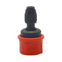 Mandril De Conversão De Liberação Rápida Vermelho E Preto Para Brocas Hexagonais De 6,35mm