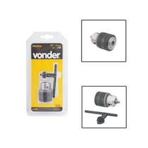 Mandril Leve Com Chave 10mm Rosca 3/8" 24 Fios