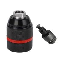 Mandril Metálico Sem Chave 2025 De 2-13mm Com Catraca De Travamento Automático E Rosca 1/2-20UNF