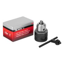 Mandril para furadeira, com chave, rosca 1/2pol., 1,5-13mm, 1pc // mtx Mandril para furadeira, com chave, rosca 1/2pol., 1,5-13mm, 1pc // mtx