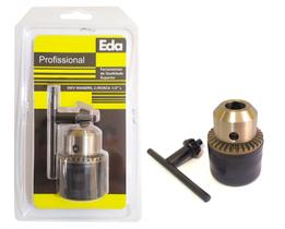 Mandril Para Furadeira Com Rosca De 1/2 L 1.5 13mm E Chave