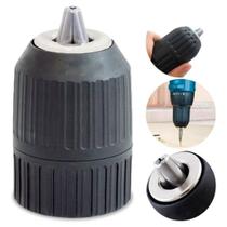 Mandril Universal Manual De Aperto Rápido 10 / 13 mm Rosca 3/8 Polegadas Furadeiras Parafusadeiras