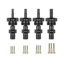 Mandris para pistola de rebites sem fio Beaspire 8-32 a 1/4-20