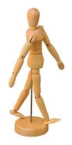 Manequim Articulado 30cm Masculino Sfm018 Artes Estudo