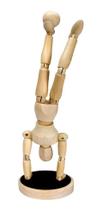 Manequim Articulado Magnético 30cm Sfm076 Cor Marrom Claro Manequim Articulado Magnético 30cm Sfm076 Cor Marrom Claro