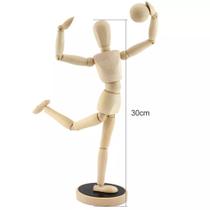 Manequim Articulado Magnético Masculino 30 cm SFM076