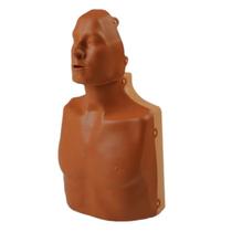 Manequim Básico para Treinamento de RCP Practi-Man com Bolsa - Pele Escura