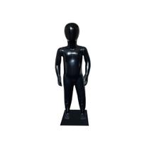 Manequim Bebe De Plástico Unissex Com Base Preto