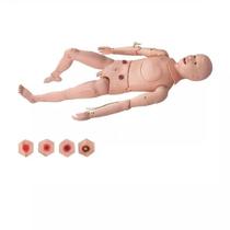 Manequim / Boneco de enfermagem - Bissexual com Órgãos e úlceras no decúbito Manequim / Boneco de enfermagem - Bissexual com Órgãos e úlceras no decúbito