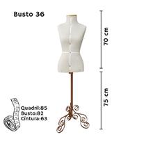 Manequim Costura C/Pedestal Vintage Rosé COR MANEQUIM COSTURA:Cor CruTam.:36