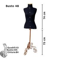 Manequim Costura C/Pedestal Vintage Rosé COR MANEQUIM COSTURA:Cor PretoTam.:48