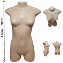 Manequim feminino adulto (meio corpo modelo jô n.36) na cor bege Manequim feminino adulto (meio corpo modelo jô n.36) na cor bege