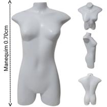 Manequim feminino adulto (Meio corpo modelo jo N.36) na cor branco