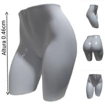 Manequim feminino bermuda Collan Rio (Cláudia Raia perna extendida N.36) na cor branco