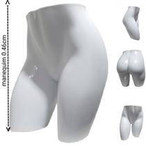 Manequim feminino bermuda Collan Rio (Cláudia Raia perna extendida N.36) na cor branco