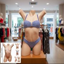 Manequim feminino (Meio corpo modelo Cláudia Raia N.38) na cor bege Manequim feminino (Meio corpo modelo Cláudia Raia N.38) na cor bege
