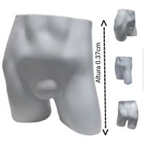Manequim masculino adulto (bermuda curta n.38) quadril na cor branco. Manequim masculino adulto (bermuda curta n.38) quadril na cor branco.
