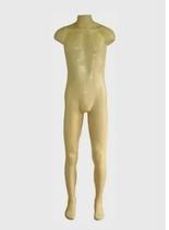 Manequim Plástico R.19 Masculino Sem Braços ( sem Base) Cor Bege Manequim Plástico R.19 Masculino Sem Braços ( sem Base) Cor Bege