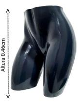Manequim Plástico R.37 Feminino Bermuda Estendida COR MANEQUIM:Cor Preto