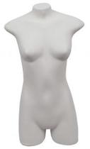 Manequim Plástico R.4 Feminino Busto COR MANEQUIM:Cor Branco