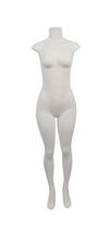 Manequim Plástico R.9 Feminino Afunilado Sem Cabeça Sem Braço Cor Branco Manequim Plástico R.9 Feminino Afunilado Sem Cabeça Sem Braço Cor Branco