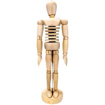 Manequim Sinoart Articulado Torso Flexível Feminino 20cm Manequim Sinoart Articulado Torso Flexível Feminino 20cm