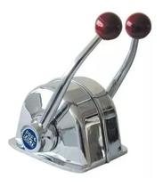 Manete De Comando Top Duplo Inox 2 Motores Pretech Lancha Manete De Comando Top Duplo Inox 2 Motores Pretech Lancha
