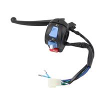 Manete De Freio E Controle De Guidão 7/8 Polegadas (22mm) Para Moto, Scooter E Ciclomotor Com Buzina Manete De Freio E Controle De Guidão 7/8 Polegadas (22mm) Para Moto, Scooter E Ciclomotor Com Buzina