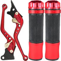 Manete de freio embreagem esportivo a disco CB300 CBX250 CB250F Twister CBX200 Strada com manopla par
