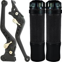 Manete de freio embreagem esportivo a disco CB300F Twister 2023 em diante com manopla par