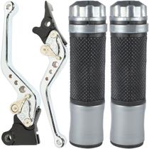 Manete de freio embreagem esportivo a disco CG125 CG150 CG160 Fan Titan Sport 2000 em diante com manopla par