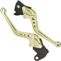 Manete de freio embreagem esportivo a disco YBR125 Factor ED 2009 a 2013 par Manete de freio embreagem esportivo a disco YBR125 Factor ED 2009 a 2013 par
