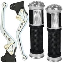 Manete de freio embreagem esportivo a tambor CG125 1992 a 2018 CG150 Fan Titan CG160 Start Pop100 Pop110 com manopla par