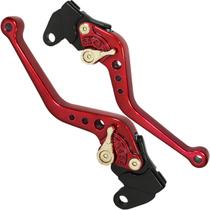 Manete de freio embreagem esportivo a tambor YBR125 Factor 2000 a 2016 par