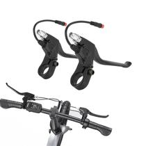 Manete de freio para bicicleta elétrica PSLER 22 mm em liga de alumínio, 2 fios Manete de freio para bicicleta elétrica PSLER 22 mm em liga de alumínio, 2 fios