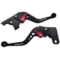 Manete Esportivo Cb 650 F Cb650 F Alumínio C/ Regulagem Cores Manete Esportivo Cb 650 F Cb650 F Alumínio C/ Regulagem Cores